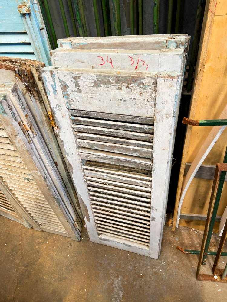 Postigos de madera celosía blanco con detalles - imagen 3