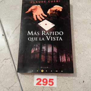 Más Rápido Que La Vista por Claude Cueni - Thriller de CIA - imagen 1