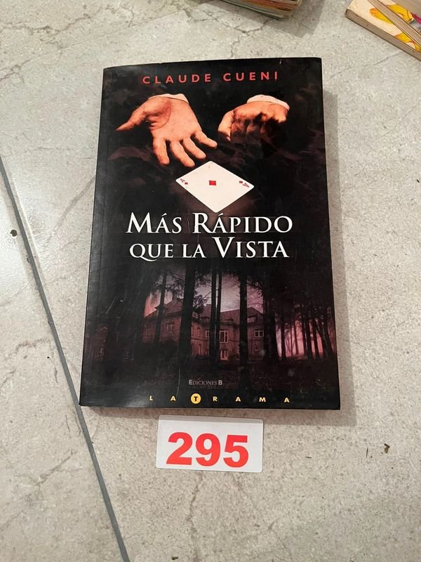 Más Rápido Que La Vista por Claude Cueni - Thriller de CIA