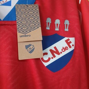 Camiseta Nacional 2024 Alternativa Roja Talle L - Nico López N° 7 Umbro Oficial - imagen 3