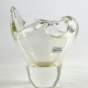 Centro de Mesa Irregular en Cristal Hialino Transparente - 20 cm - imagen 4