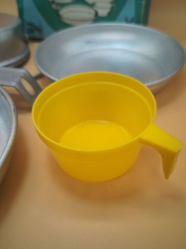 Kit de cocina de aluminio 5 piezas para campistas, cazaristas y pescadores - imagen 12