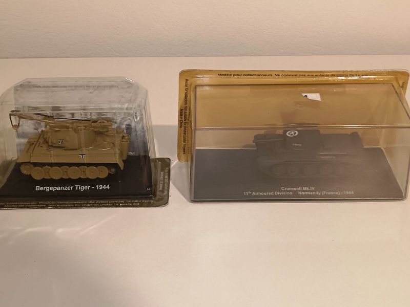 Lote anterior: Modelos de tanques Bergepanzer Tiger y Cromwell Mk.IV en escala 1:72