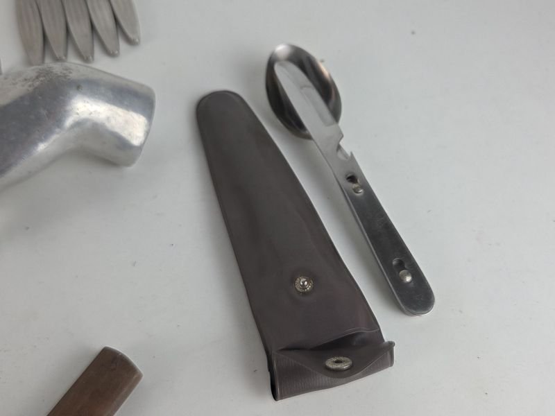 Cubiertos de acero inoxidable para camping y cocina - imagen 3