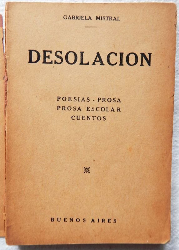 Libro de poesías y prosa de Gabriela Mistral - imagen 2