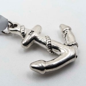 Colgante Ancla de Plata 925 - imagen 2