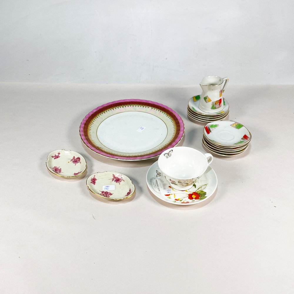 Lote anterior: Lote de platos y tazas de porcelana y cerámica