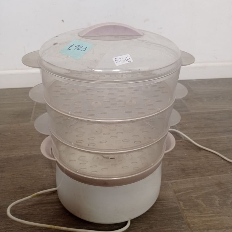 Vaporera marca Ternal con 3 canastos en buen estado - imagen 4