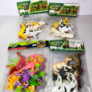 Lote de Juguetes: Máscaras Marvel y PJ Masks, Dinosaurios y Caballos - imagen 3