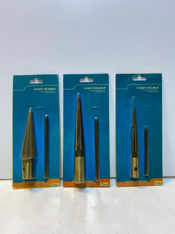 Set de 3 Escariadores Cónicos "Handy Reamer" de Bronce