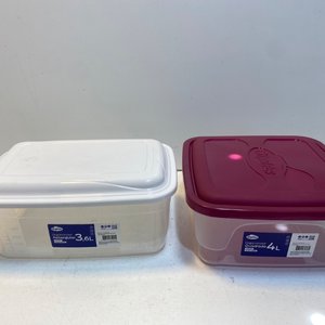 Set de 5 Tupperware Plástico Varios Modelos y Tamaños - imagen 4