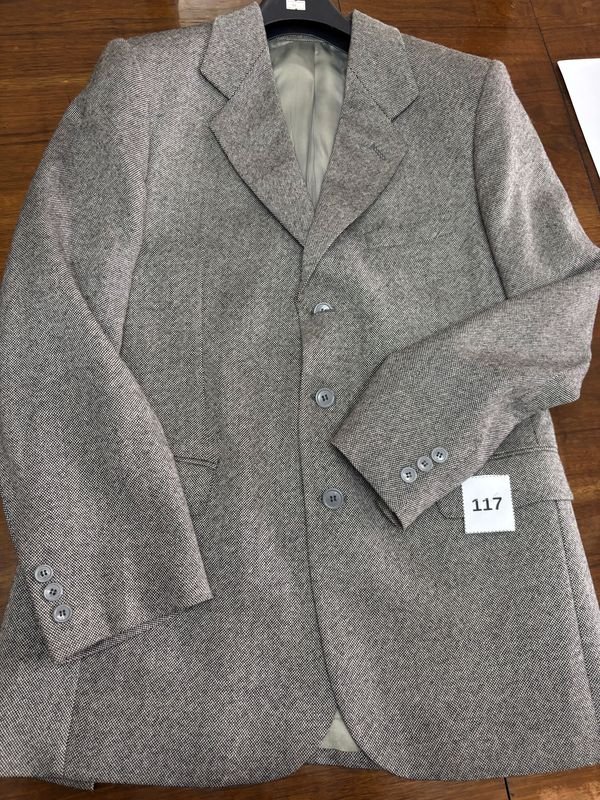 Saco de Vestir Gris Talle M