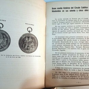 Publicaciones Numismáticas y Bibliofílicas: Círculo Católico, Academia Uruguaya y Museo Oliveres - imagen 3