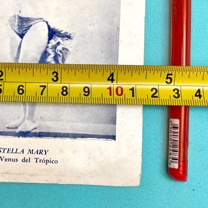 Postal Antigua "Stella Mary La Venus del Trópico" con Sello "El Gato Negro" - imagen 3