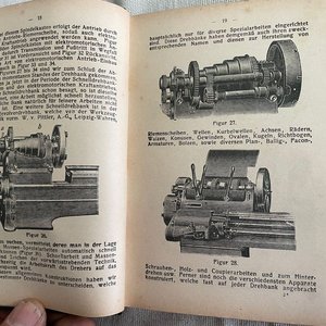 Lote de 3 Libros Técnicos Alemanes: Maquinaria Industrial, Tornería y Testimonio Laboral - imagen 5
