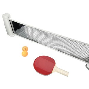 Set de Tenis de Mesa Portátil con Red Enrollable, Paleta y Pelotas - imagen 3