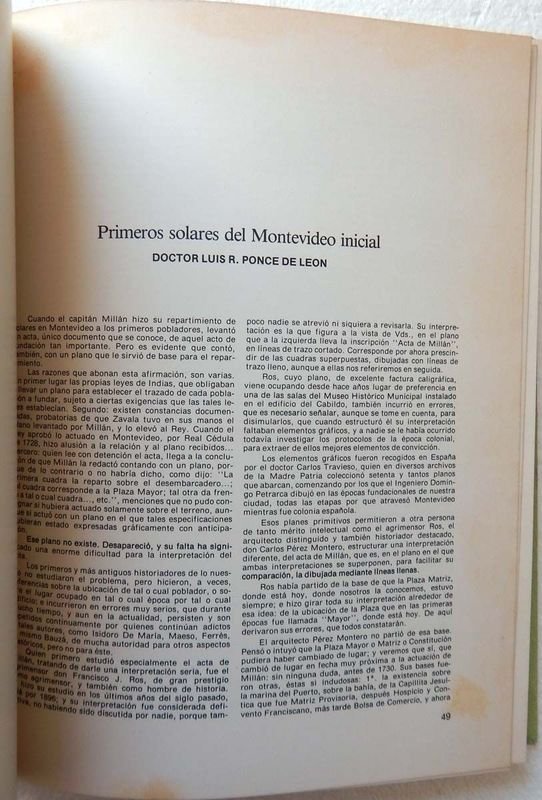Libro conmemorativo de Montevideo - 250 Años De Montevideo - imagen 8