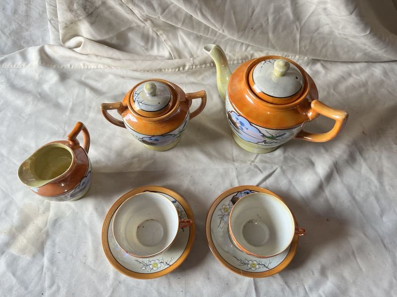 Juego de té para dos personas - Set de té en porcelana - imagen 2