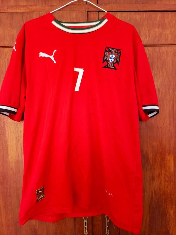 Camiseta oficial de Portugal con Puma y número 7 de Cristiano Ronaldo - imagen 2