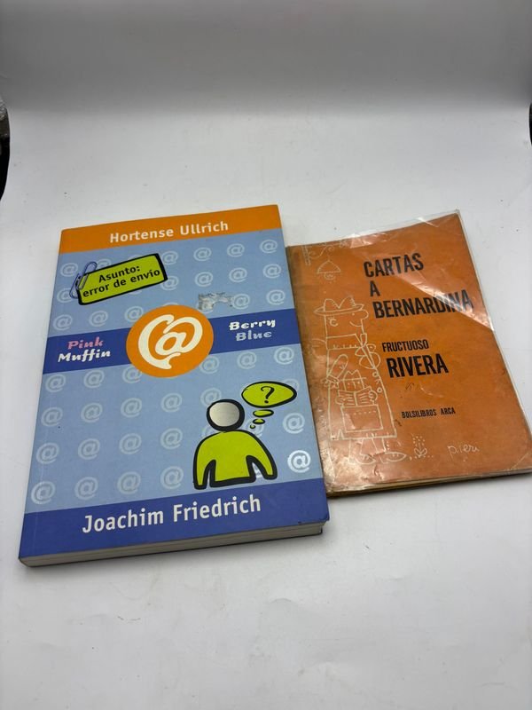 Dos Libros: "Pink Muffin" y "Cartas a Bernardina"