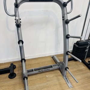 Soporte Body-Solid para discos de gimnasio con 20 discos de 5 kg, 28 de 2.5 kg y 16 de 1 kg - imagen 5