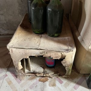 Lote de Creolinas en Botellas de Vidrio Oscuro - imagen 3