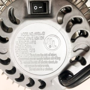 Ventilador Portátil y Seis Accesorios para Baño Blancos - imagen 2