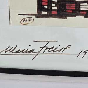Obra de Arte Original de María Freire Firmada y Fechada 1999 - imagen 4