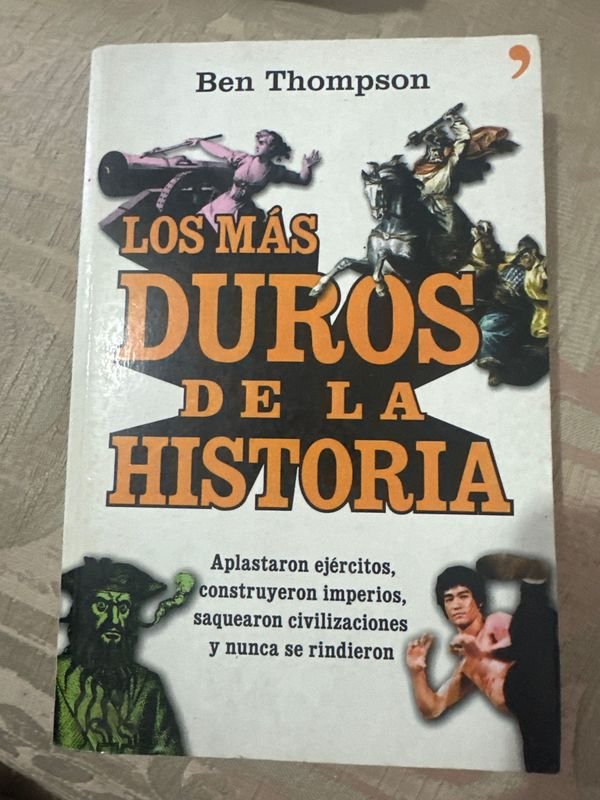 Libro "Los más duros de la historia" de Ben Thompson