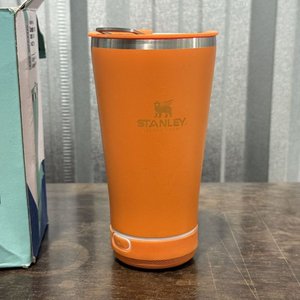 Vaso Térmico Naranja con Altavoz QY Weng - imagen 3