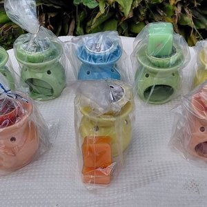 Set de 8 Hornitos y Velas Aromáticas Decorativas - imagen 3