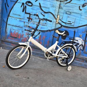 Bicicleta Plegable R20 Blanca - imagen 4