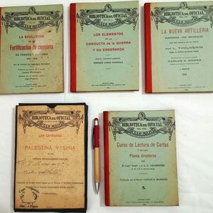 Lote siguiente: Lote de 5 Libros "Circulo Militar-Biblioteca del Oficial" - Colección General Berisso