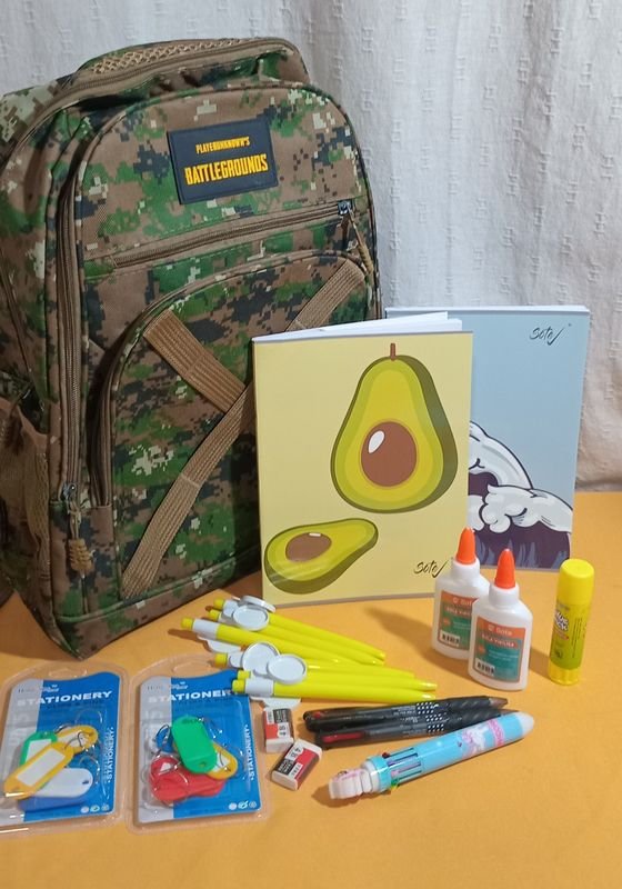 Lote anterior: Mochila y accesorios para estudiantes