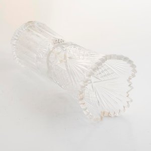 Florero de Cristal Hialino Tallado Alto 30cm - imagen 3