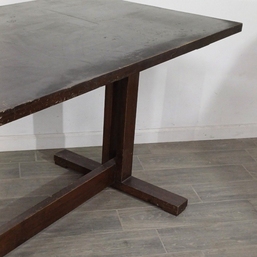 Mesa de pino rectangular en buen estado - imagen 6