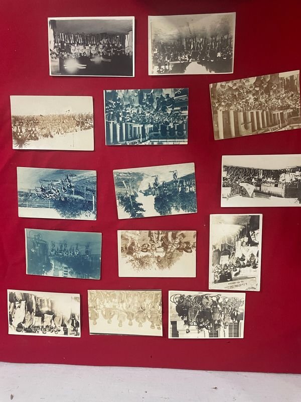Lote de Postales Antiguas de Largadas y Eventos