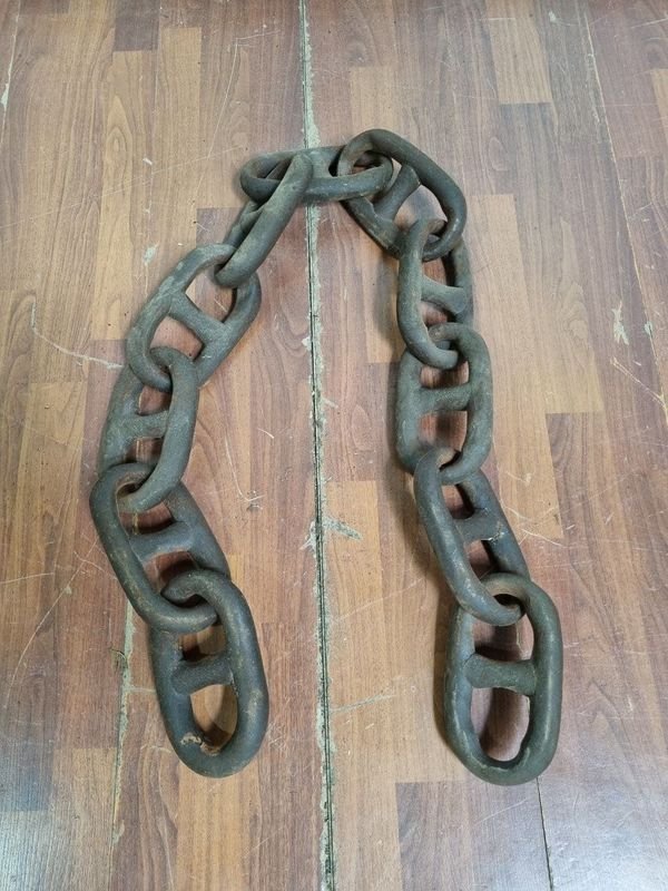 Cadena Marina o de Ancla de Hierro Forjado, 1.60m
