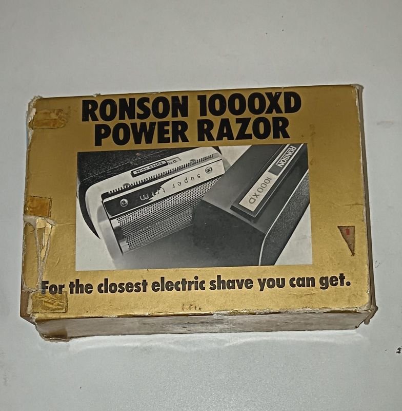 Afeitadora vintage Ronson modelo XD funcionando - imagen 8