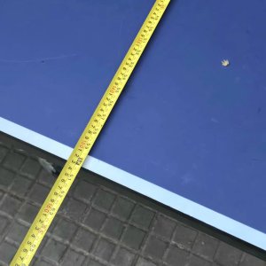 Mesa de Ping Pong Profesional Plegable con Ruedas - imagen 8