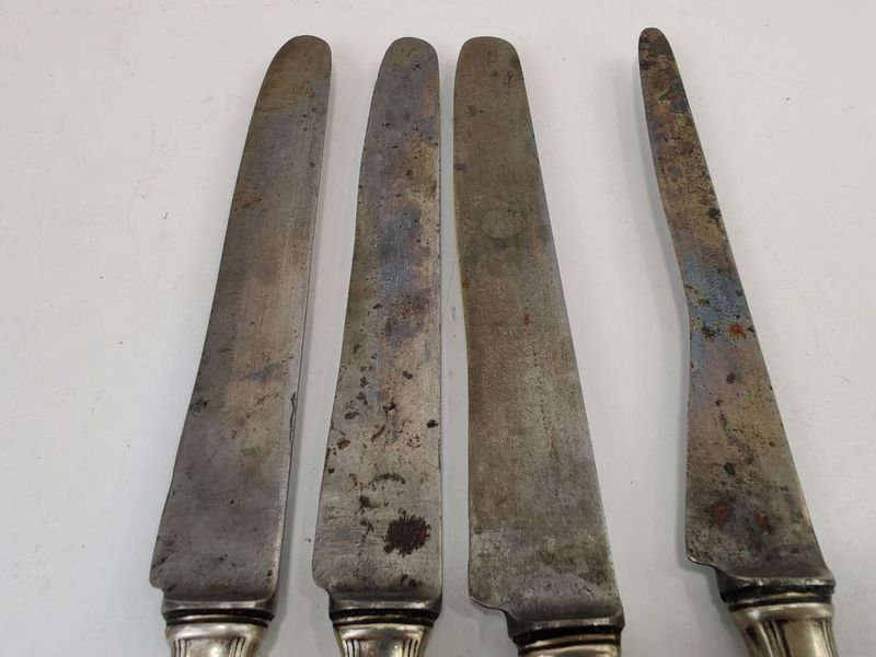 Cuchillos Antiguos de Plata - imagen 3