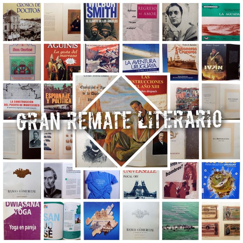 ♦️Gran Remate Literario♦️ Martes 27 De Enero 20 hs. Realizamos Envíos A Todo El Pais: Libros, Documentos y Artículos Raros