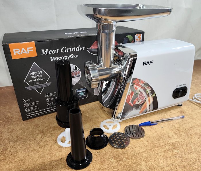 Picadora de carne eléctrica 2500W doble sentido - imagen 4