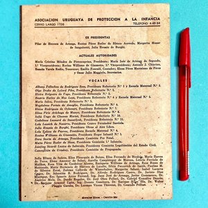 Folletos de Propaganda "Asociación Uruguaya de Protección a la Infancia" 1924-1945 - imagen 3