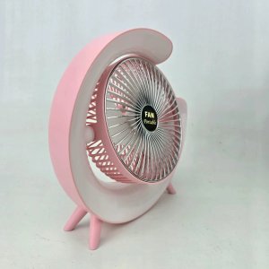 Ventilador Portátil a Batería con Luces LED RGB - imagen 6