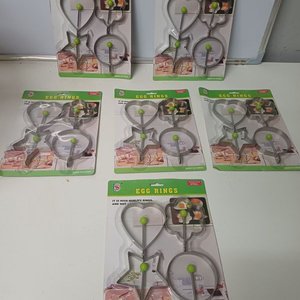 Docena de Blisters con 4 Moldes para Huevos Estilo "Egg Rings" - imagen 1