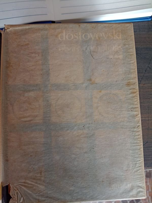 Obras Completas de Fiódor Dostoievski - Tomo III - Editorial Aguilar - Papel Biblia