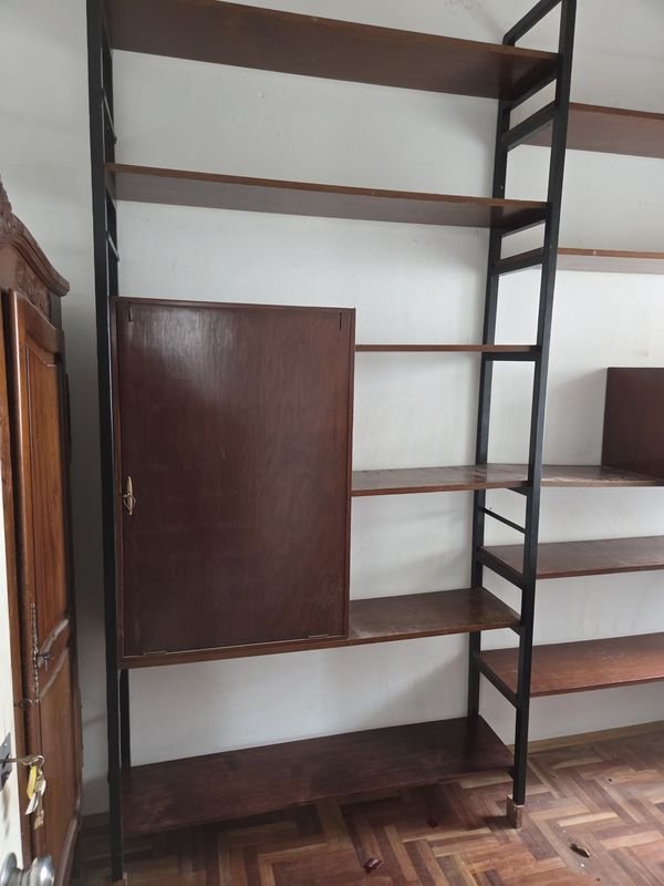 Gran biblioteca en madera con escritorio incorporado. Totalmente desarmable. - imagen 2