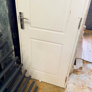 Puerta Interior Blanca MDF con Detalles 203x76 cm - imagen 4