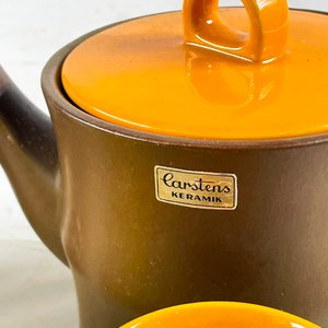 Juego de Vajilla "Carstens Keramik" con Teteras, Tazas y Azucarero - imagen 5